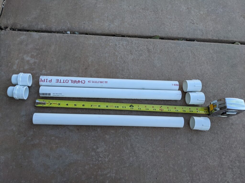 Tripod Extension Pipes